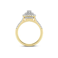 Love By Michelle Oval Solitaire Ring with 0.70ct of Diamonds in 18kt Yellow Gold