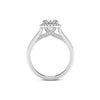 Love by Michelle Beville Solitaire Ring with 1.35ct of Laboratory Grown Diamonds in 18kt White Gold