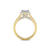 Love by Michelle Beville Solitaire Ring with 1.35ct of Laboratory Grown Diamonds in 18kt Yellow Gold