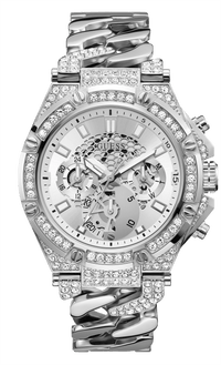 Guess Baron Silver Men's Watch GW0517G1