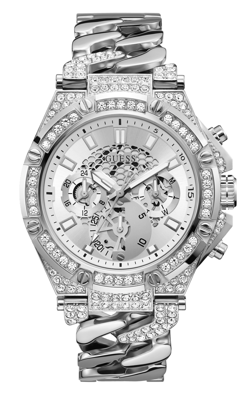 Guess Baron Silver Men's Watch GW0517G1