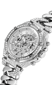 Guess Baron Silver Men's Watch GW0517G1