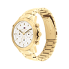 Tommy Hilfiger Troy Ionic Plated Thin Gold Steel White Dial Men's Watch 1792127