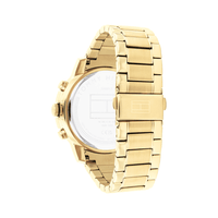 Tommy Hilfiger Troy Ionic Plated Thin Gold Steel White Dial Men's Watch 1792127