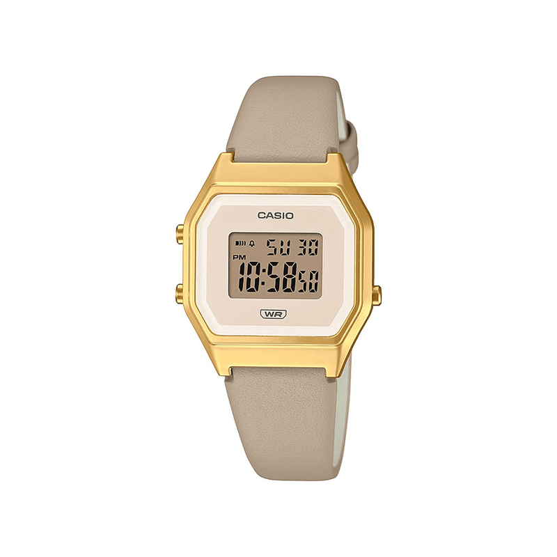 Casio Vintage Petite Gold Digital Watch LA680WEGL-5D