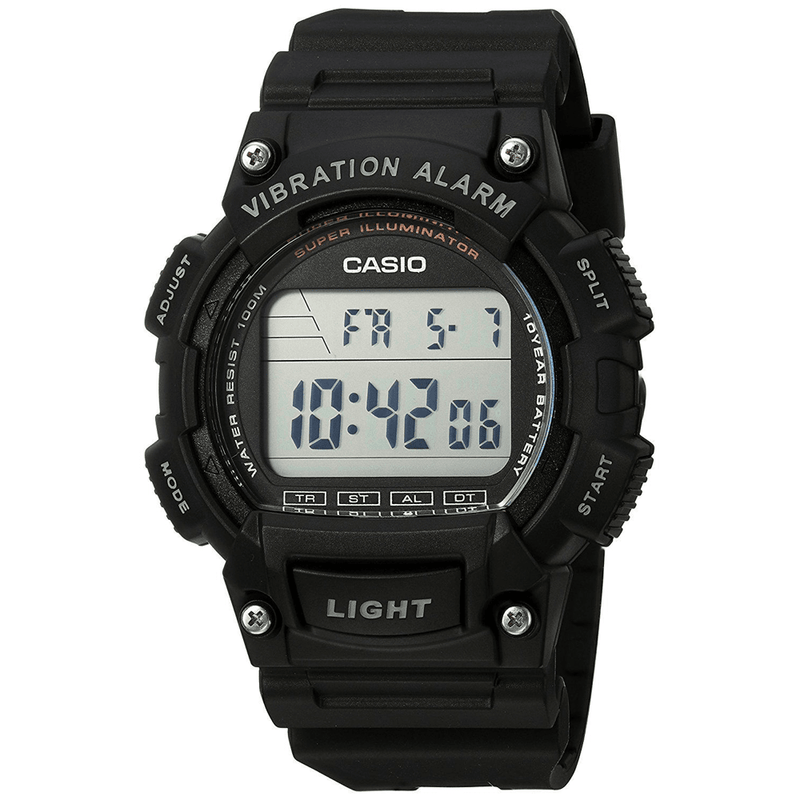 Casio Black Digital Watch W736H-1A