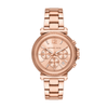 Michael Kors Maren Chronograph Rose Gold-Tone Stainless Steel Watch MK7494