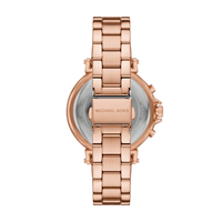 Michael Kors Maren Chronograph Rose Gold-Tone Stainless Steel Watch MK7494