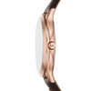Michael Kors Slim Runway Three-Hand Chocolate Leather Watch MK7489