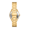 Michael Kors Lauryn Three-Hand Gold-Tone Stainless Steel Watch, Earrings and Necklace Gift Set MK4849SET