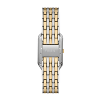 Fossil Raquel Three-Hand Date Two-Tone Stainless Steel Watch ES5368