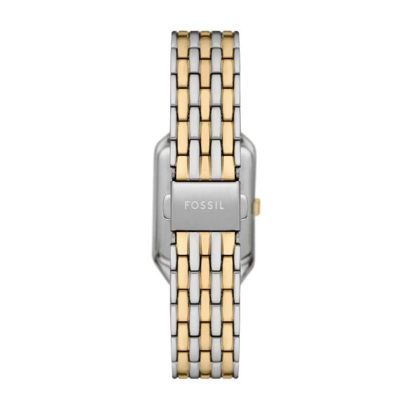 Fossil Raquel Three-Hand Date Two-Tone Stainless Steel Watch ES5368