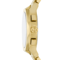 Armani Exchange Chronograph Gold-Tone Stainless Steel Watch AX4180