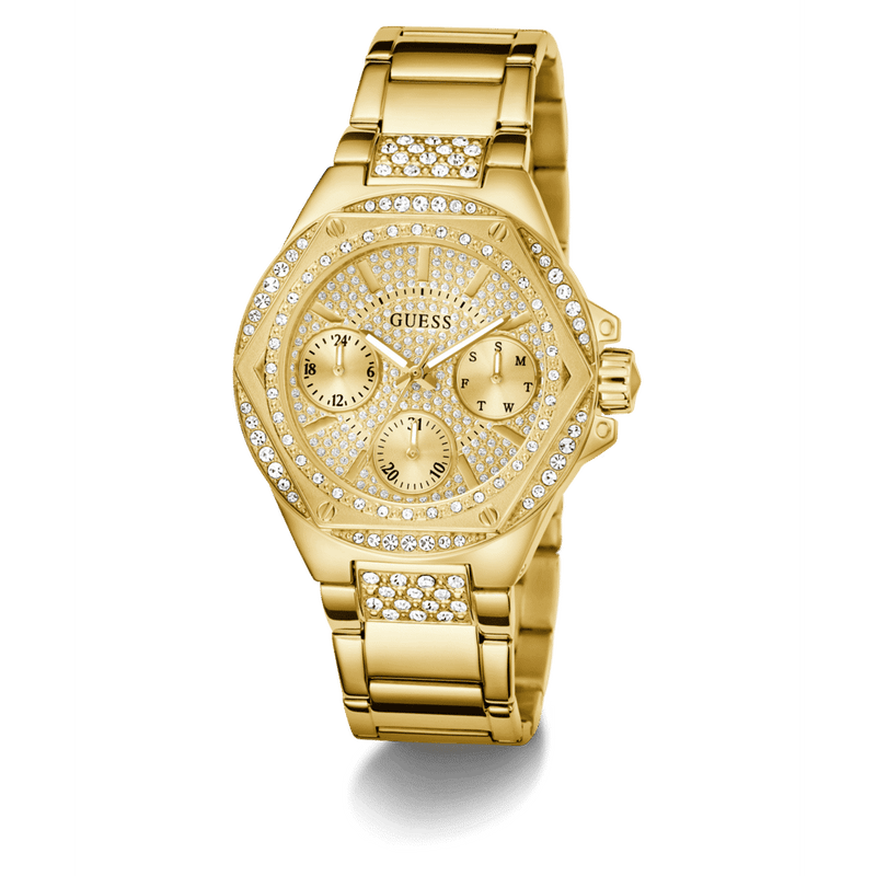 GUESS Ladies Gold Tone Multi-function Watch GW0878L2