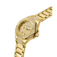 GUESS Ladies Gold Tone Multi-function Watch GW0878L2