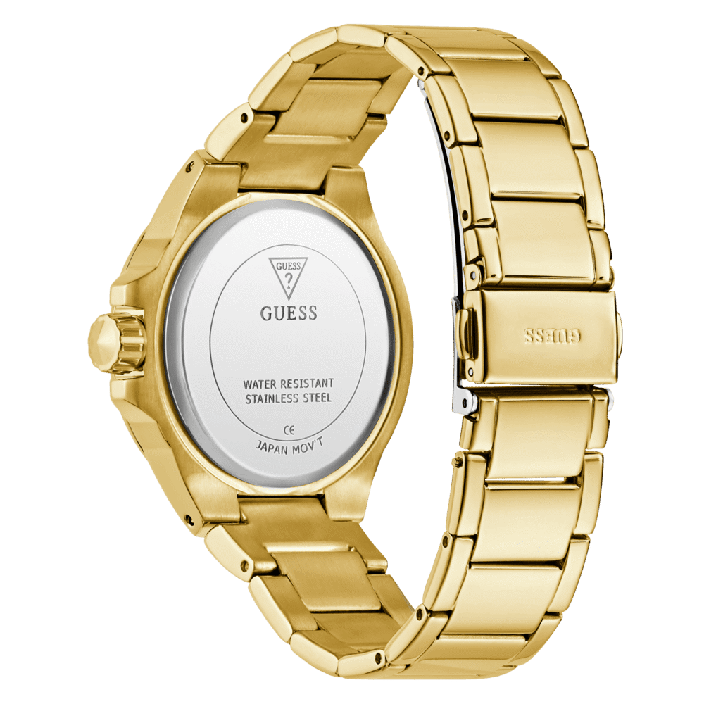 GUESS Ladies Gold Tone Multi-function Watch GW0878L2
