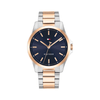 Tommy Hilfiger Bruce Two Tone Stainless Steel Navy Dial Men's Watch 1792193