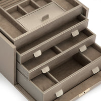 Wolf Palermo Large Jewellery Box Pewter Jewellery Box Wolf 