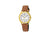 Lorus Ladies White Face Tan Leather Band