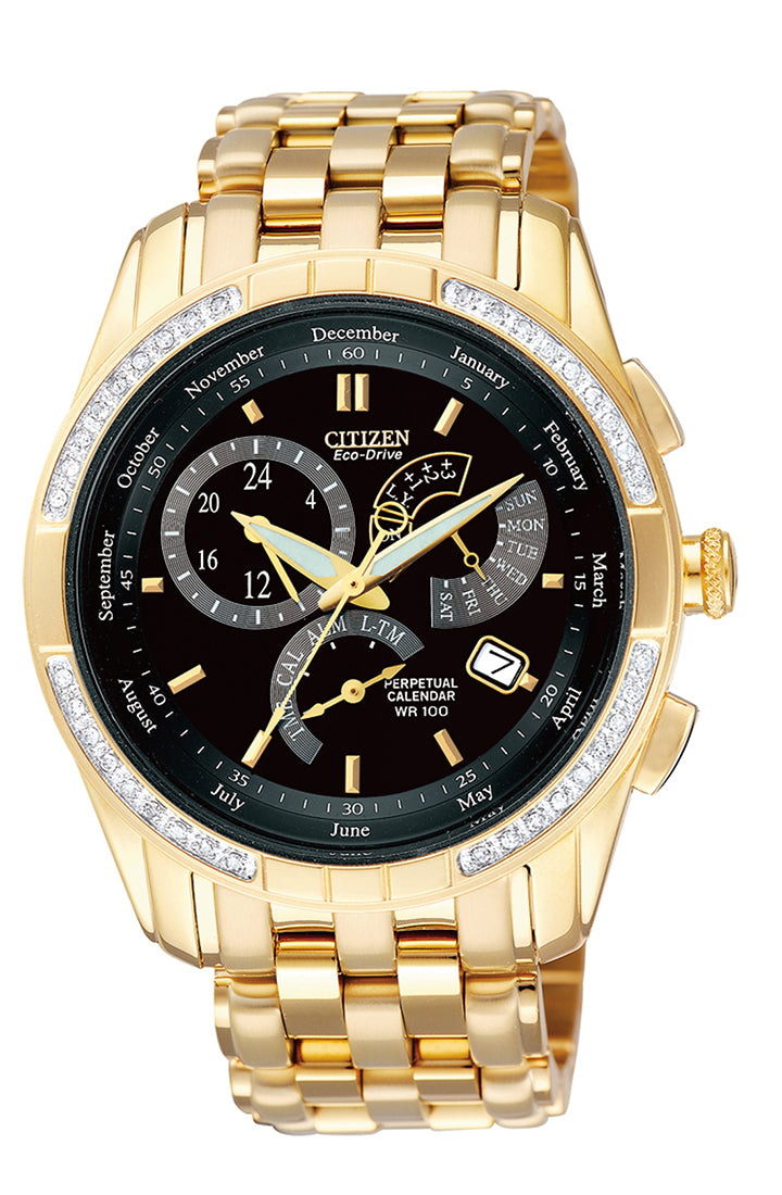 Citizen Men's Eco-Drive with 36 Diamonds - Model BL8043-51E