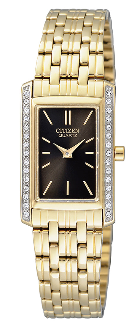 Citizen Ladies Crystal Set Watch - Model EK1122-50E