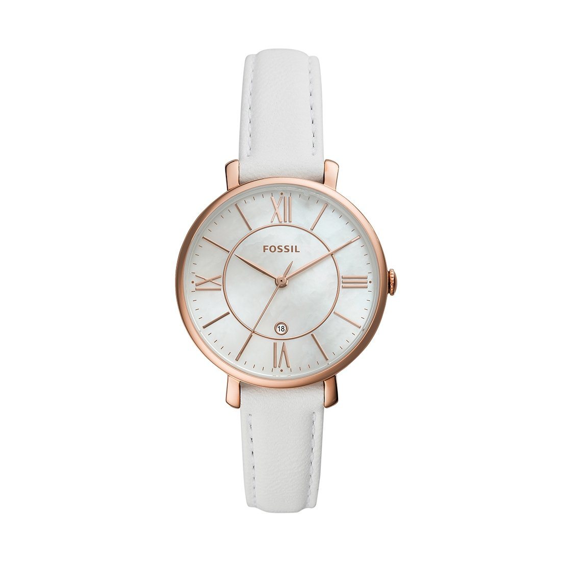 Fossil Jacqueline Rose White Watch ES4579 Watches Fossil 
