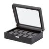 Wolf Viceroy 10 Pc Watch Box Black Watches Box Wolf 