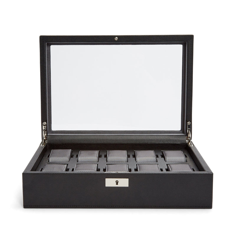 Wolf Viceroy 10 Pc Watch Box Black Watches Box Wolf 