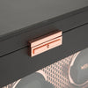 Wolf Axis Triple Winder with Storage Copper Plated Watches Winder Wolf 