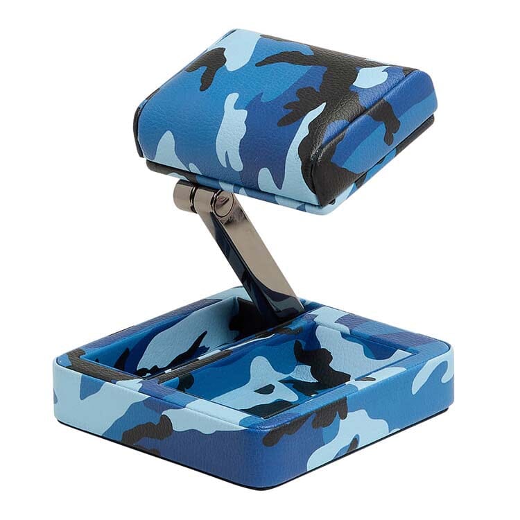 Wolf Elements Single Travel with Stand Blue & Black Watches Stand Wolf 