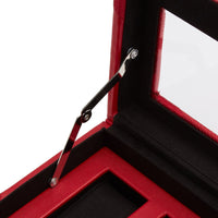 Wolf Memento Mori 10Pc Watch Box Red Watches Box Wolf 