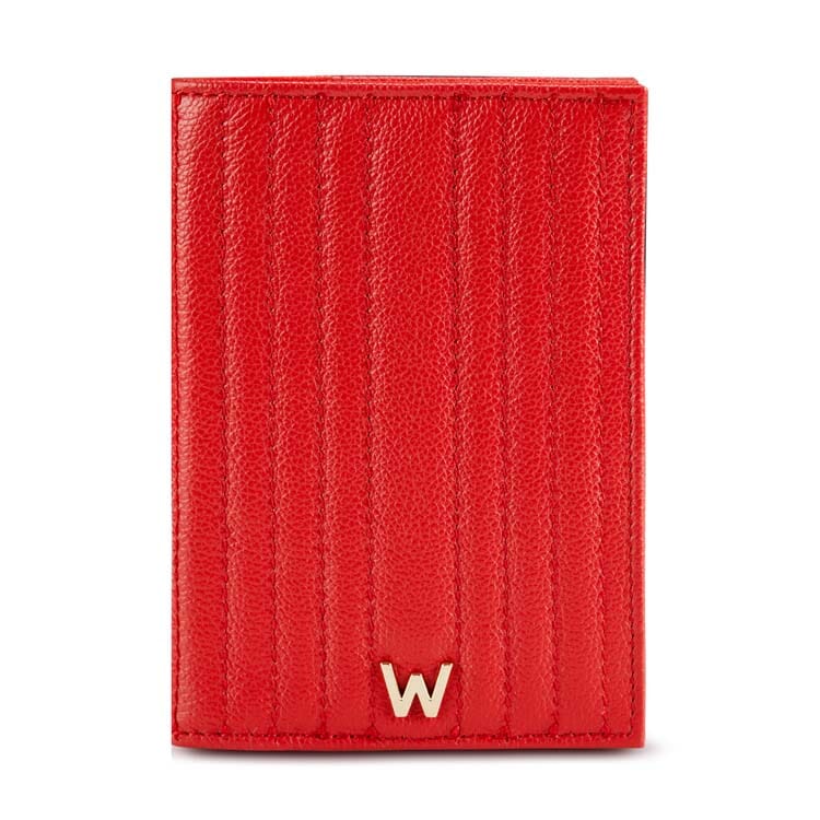 Wolf Mimi Passport Sleeve Red Passport Holder Wolf 