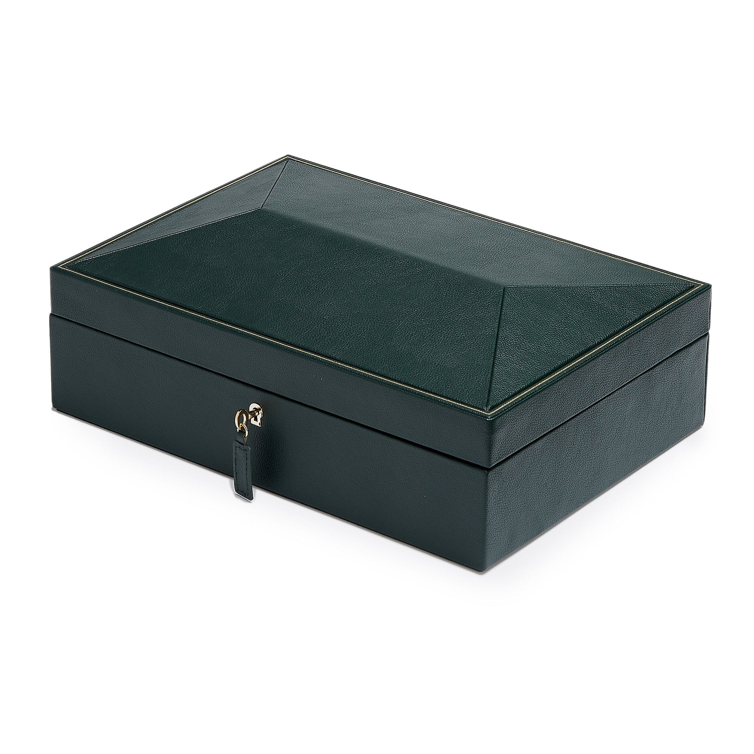 Wolf British Racing Green 8 Pc Watch Box Watches Box Wolf 