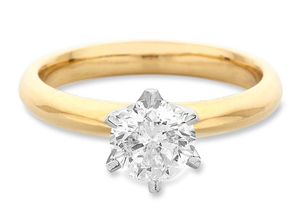 Tia Brilliant Love 18ct Yellow Gold 0.70ct Diamond Ring