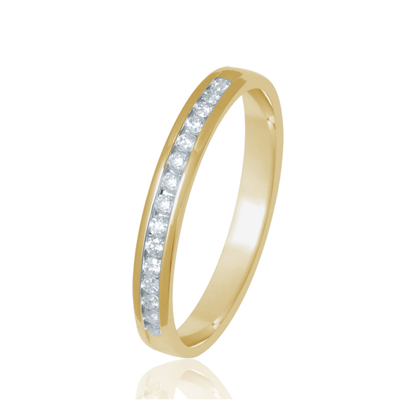 18ct Yellow Gold Diamond Ring