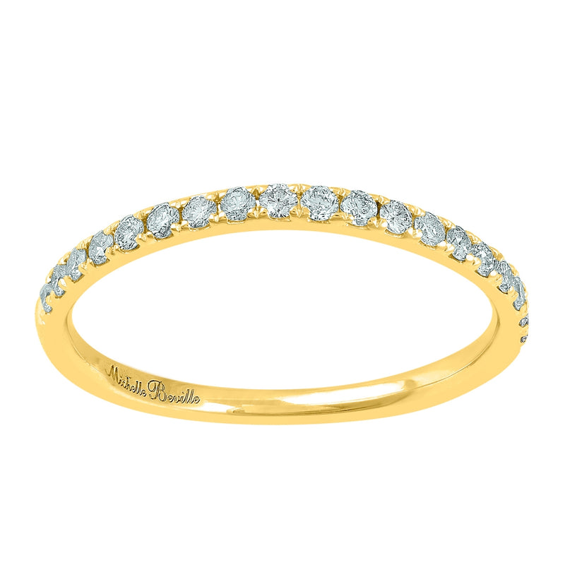 Love by Michelle 18ct Yellow Gold 0.20ct Diamond Ring