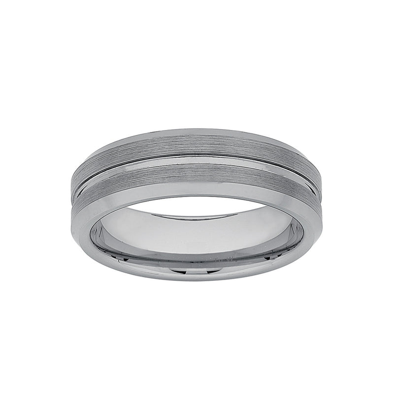 Stanton Made for Men Tungsten Groove Ring