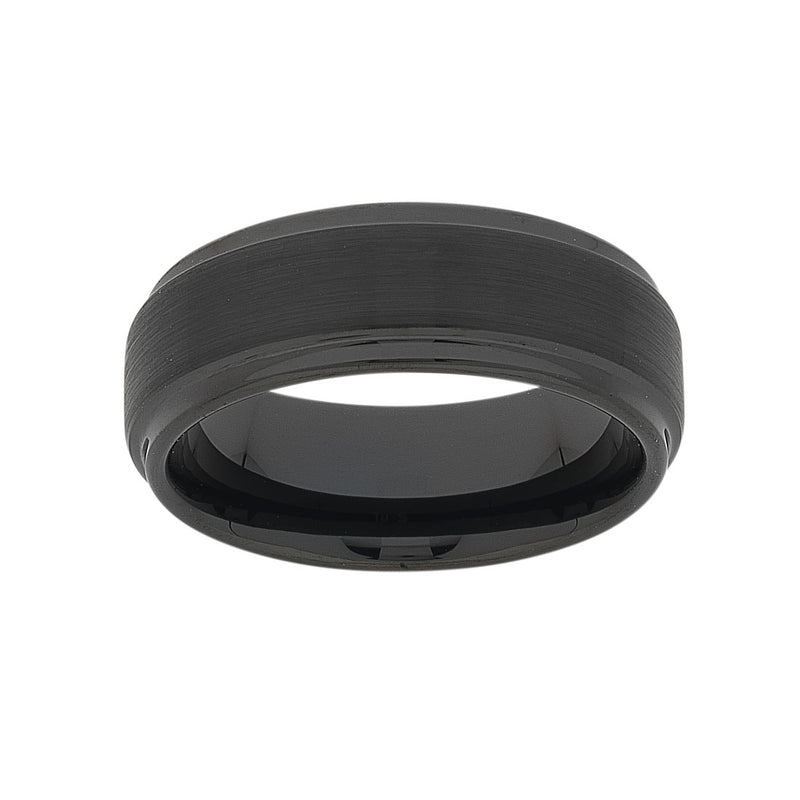 Stanton Made for Men Tungsten Black Ring
