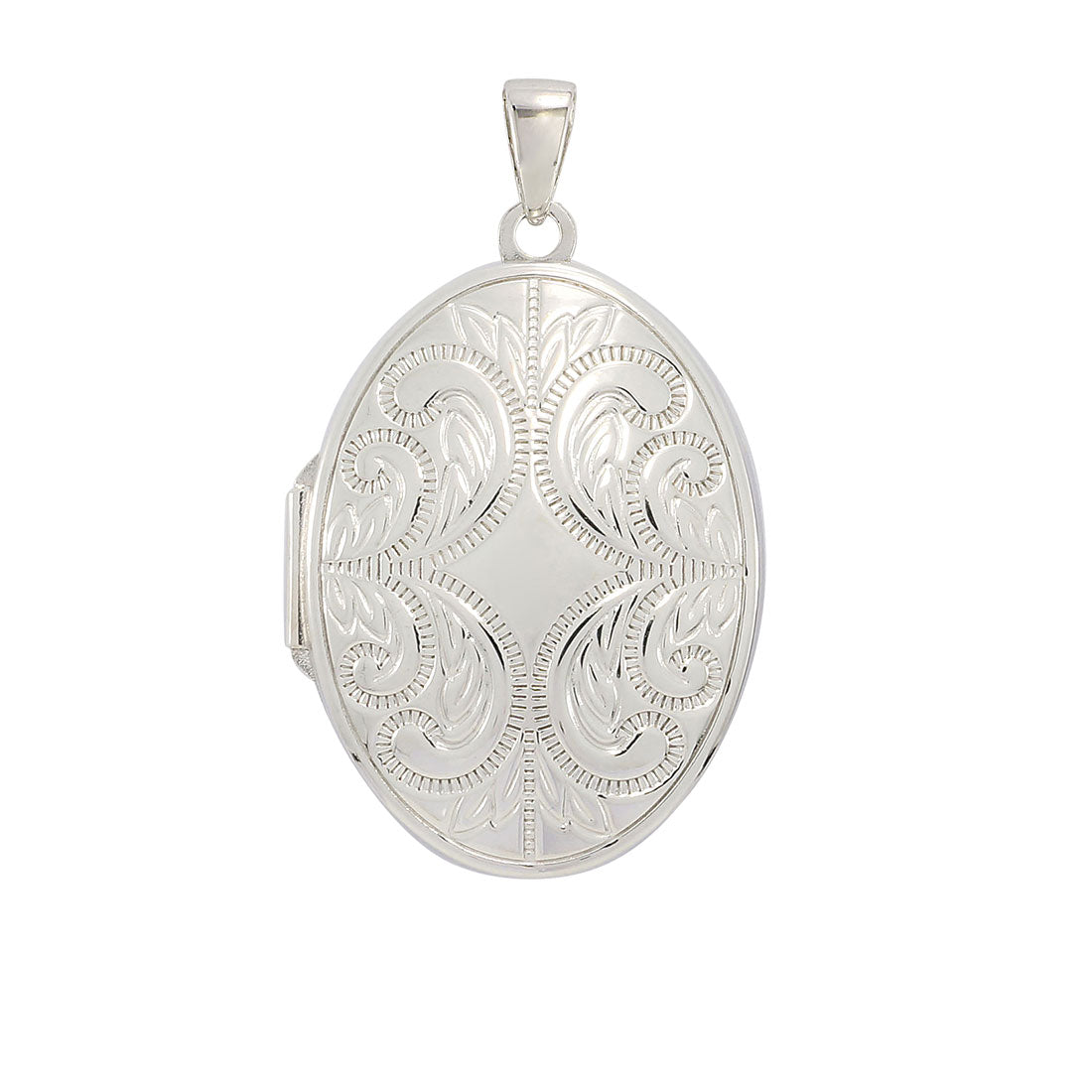 Sterling Silver Oval Locket